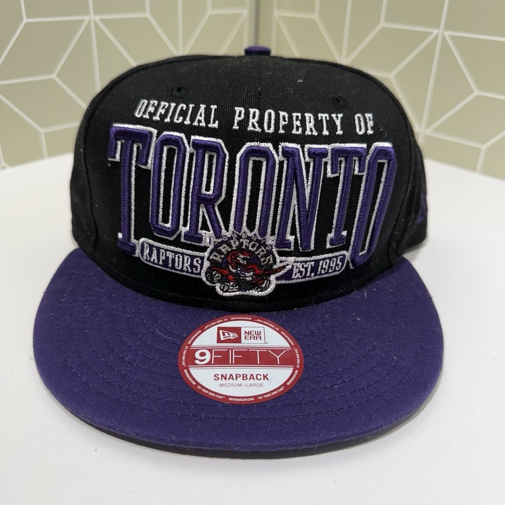 Toronto Raptors New Era 9FIFTY NBA Adjustable Snapback Hat Hardwood Classics HWC